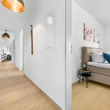 Admiralslounge- Eg, Infrarotsauna, Grosse Dusche, Terrasse, Blick Auf Hafenbecken Appartement