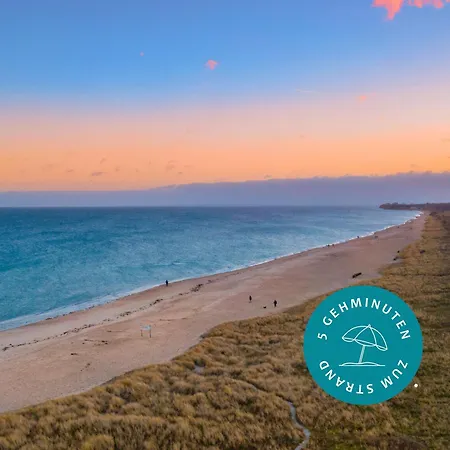 Appartement Admiralslounge- Eg, Infrarotsauna, Grosse Dusche, Terrasse, Blick Auf Hafenbecken